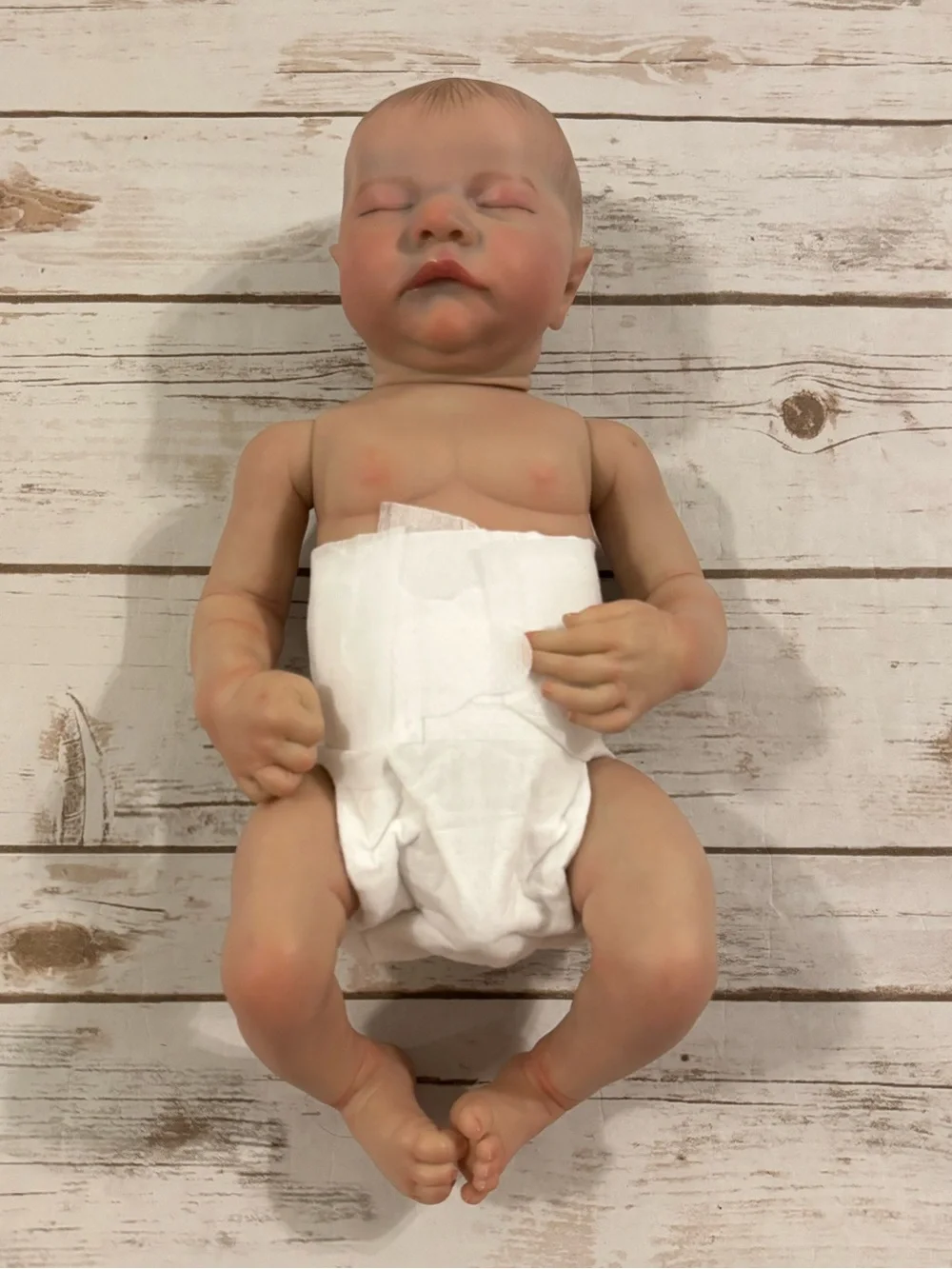 Reborn Baby Boy Doll Full Body 15 Inch Realistic Anatomically Correct